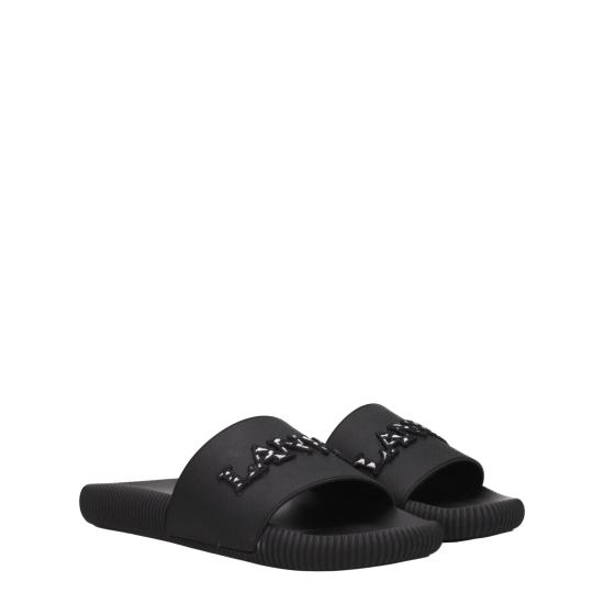  랑방 뮬/슬리퍼 LA8547273441545BT BLACK - LANVIN
