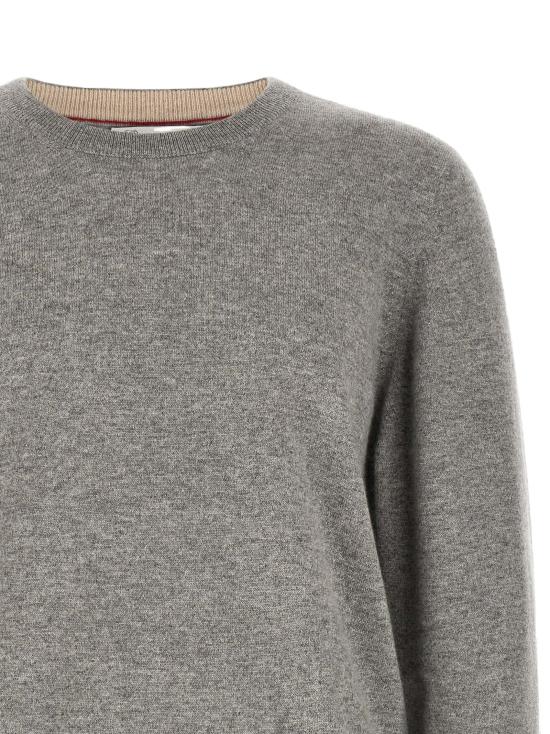 26FW 브루넬로 쿠치넬리 스웨터 BR337499BM GRAY - BRUNELLO CUCINELLI