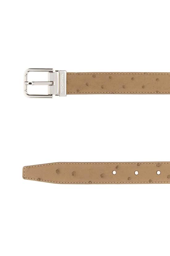 26SS 돌체앤가바나 가죽 벨트 BC4337A8M90 8H032 BEIGE - DOLCE & GABBANA