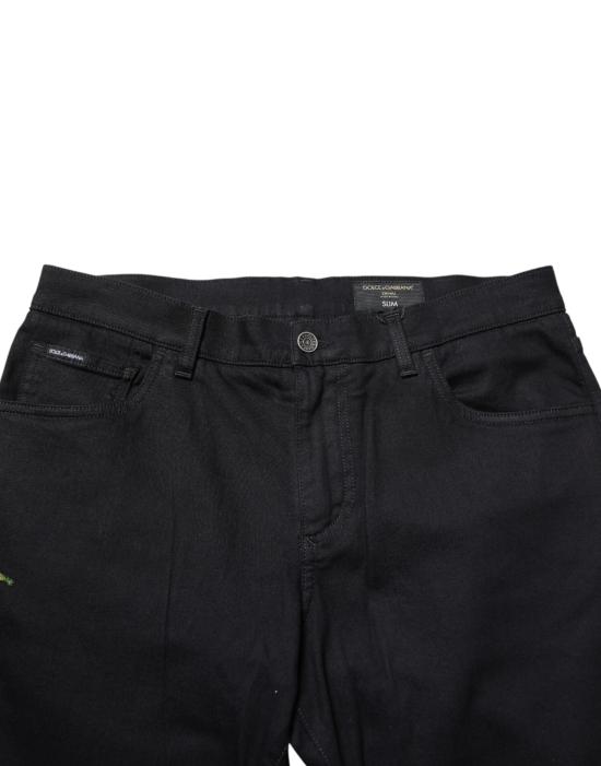  돌체앤가바나 데님 팬츠 PAN77307 BLACK - DOLCE & GABBANA
