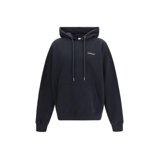 26SS 오프화이트 후드 티셔츠 OF44MBB085S26F00A0010001BB BLACK