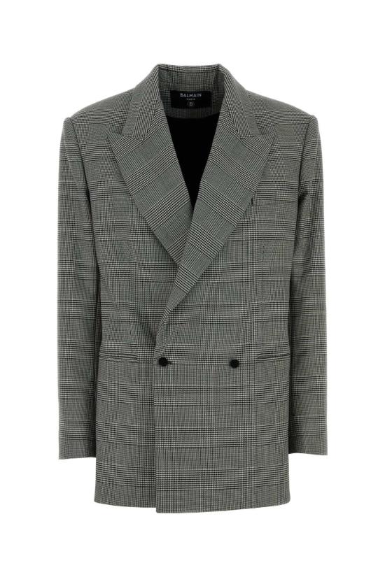 26SS 발망 수트 자켓 GF1SI660WD31 EAB GRAY
