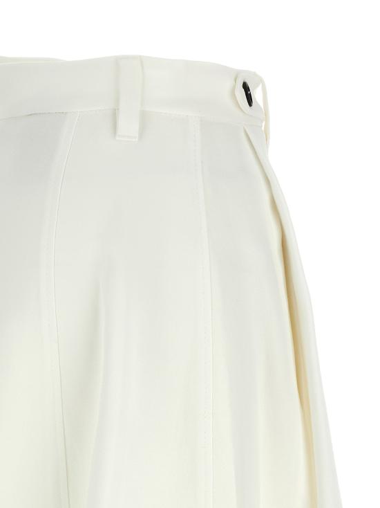 26SS 브루넬로 쿠치넬리 롱 스커트 BR326444BM WHITE - BRUNELLO CUCINELLI