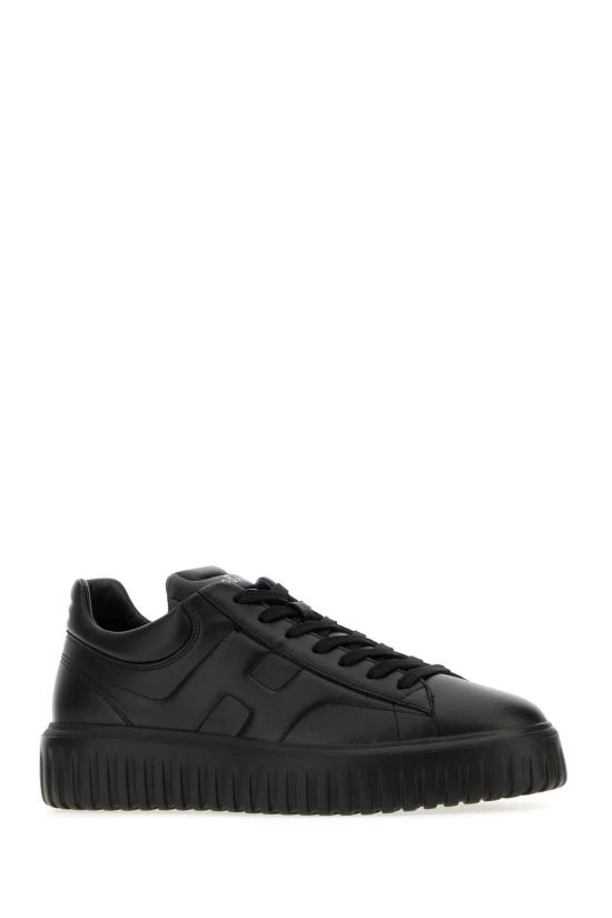 호간 H 스트라이프 스니커즈 HXM6450FC60LE9 9999 BLACK - HOGAN