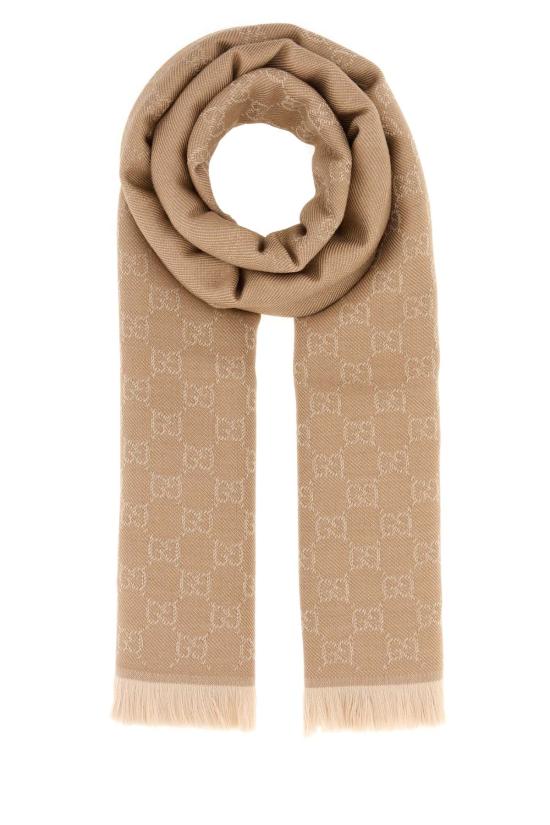 구찌 GG 울 스카프 8485073G200 9878 BEIGE