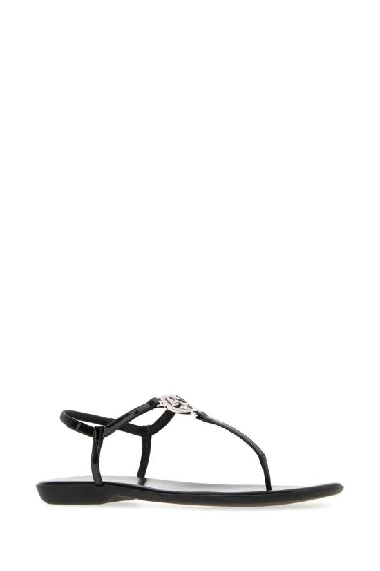 26FW 구찌 인터로킹 G 플립플랍 874699BKO40 1000 BLACK - GUCCI