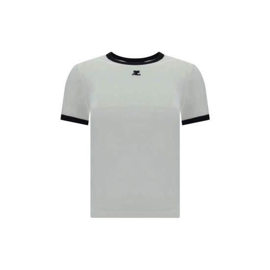 26FW 쿠레쥬 반팔 티셔츠 COVESJTS017JS00700098BB WHITE
