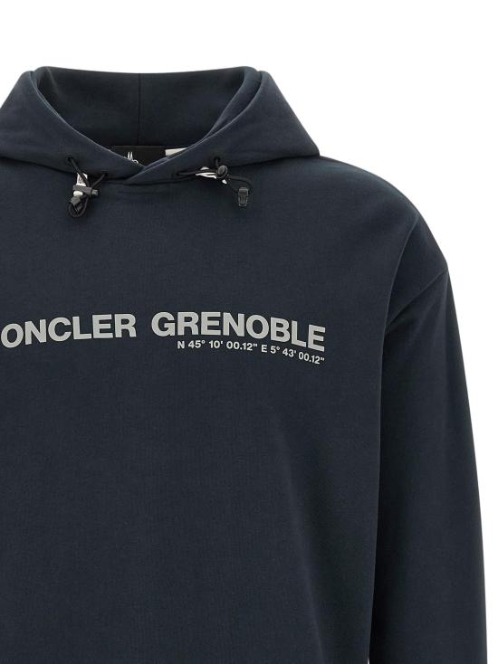 26SS 몽클레어 후드 티셔츠 MO330446BM NAVY - MONCLER