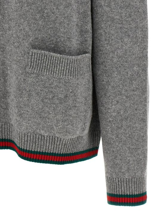 25FW 구찌 가디건 GU325321BM GRAY - GUCCI