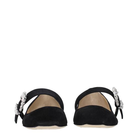  지미추 플랫 슈즈 JI15630632288521BT BLACK - JIMMY CHOO