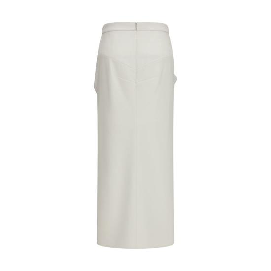 26SS 지방시 롱 스커트 GIBW411U10Q0100BB WHITE - GIVENCHY