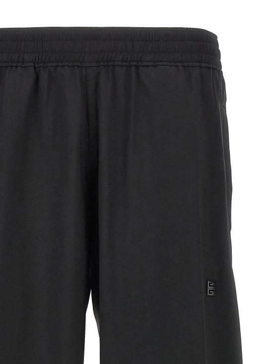  지방시 트레이닝/조거 팬츠 GI291505BM BLACK - GIVENCHY