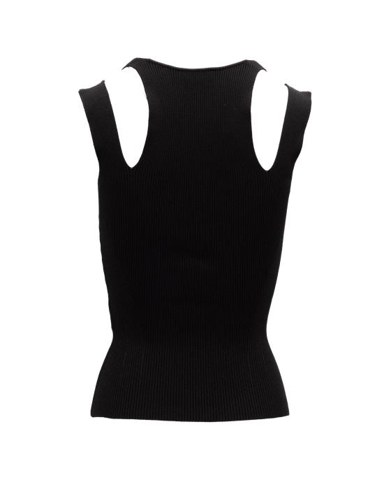  알렉산더 맥퀸 민소매 티셔츠 K3 2033 BLACK