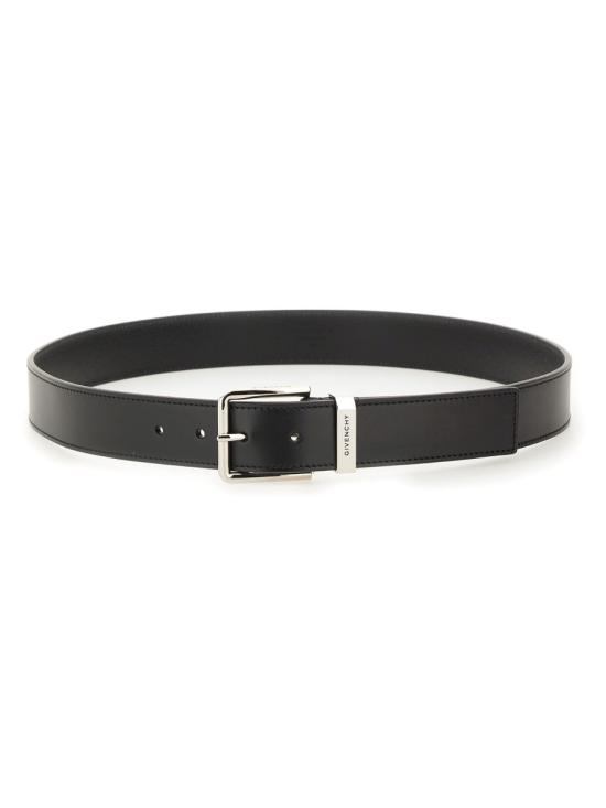 26FW 지방시 가죽 벨트 BK4067K1UY 001 BLACK - GIVENCHY