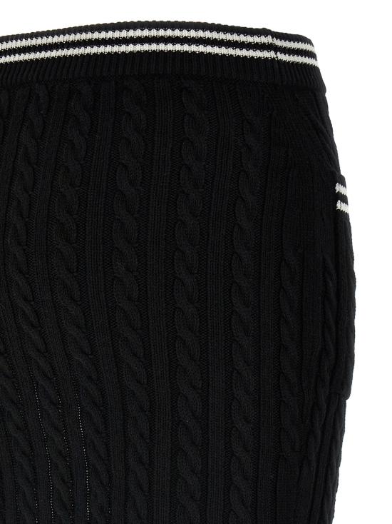  알레산드라리치 숏 스커트 AL304336BM BLACK - ALESSANDRA RICH