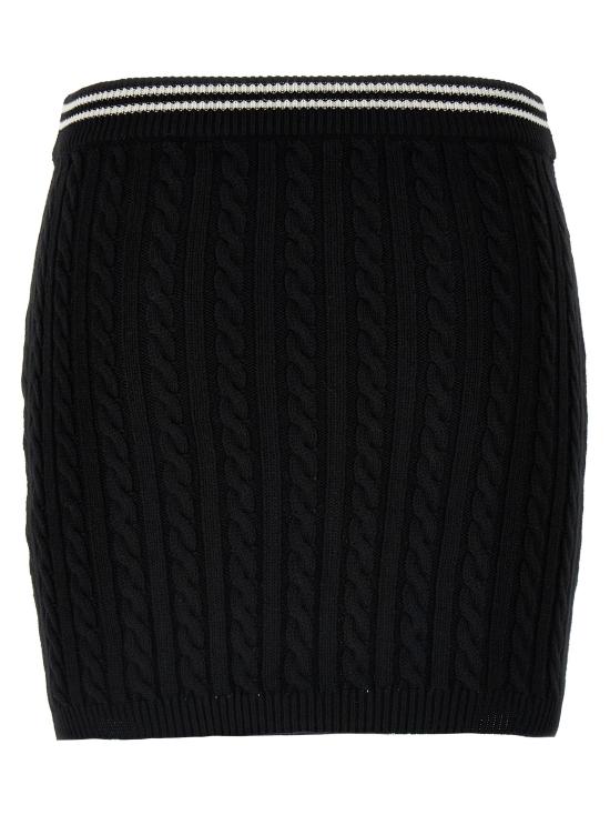  알레산드라리치 숏 스커트 AL304336BM BLACK - ALESSANDRA RICH