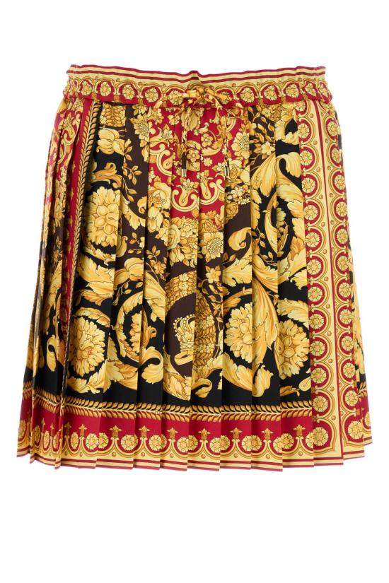 25FW 베르사체 숏 스커트 10202951A15215 5R650 MULTICOLOR