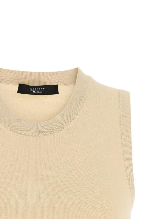 26SS 막스마라 민소매 티셔츠 WE336170BM BEIGE - MAX MARA