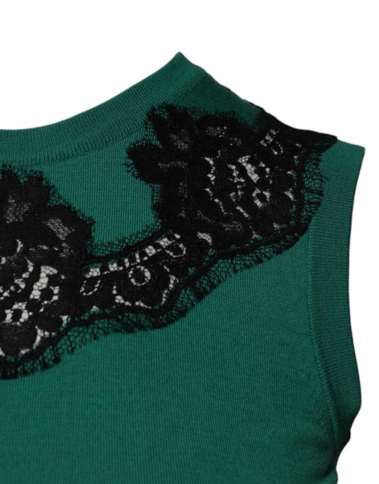  돌체앤가바나 민소매 티셔츠 TSH87145 GREEN - DOLCE & GABBANA