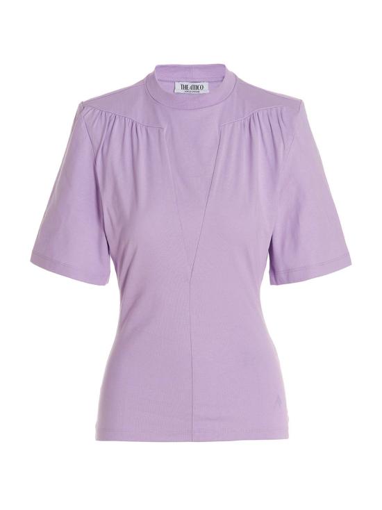  디 아티코 반팔 티셔츠 TH239126BM PURPLE