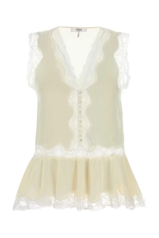 26SS 끌로에 숏 원피스 CH26UHT93005 103 CREAM