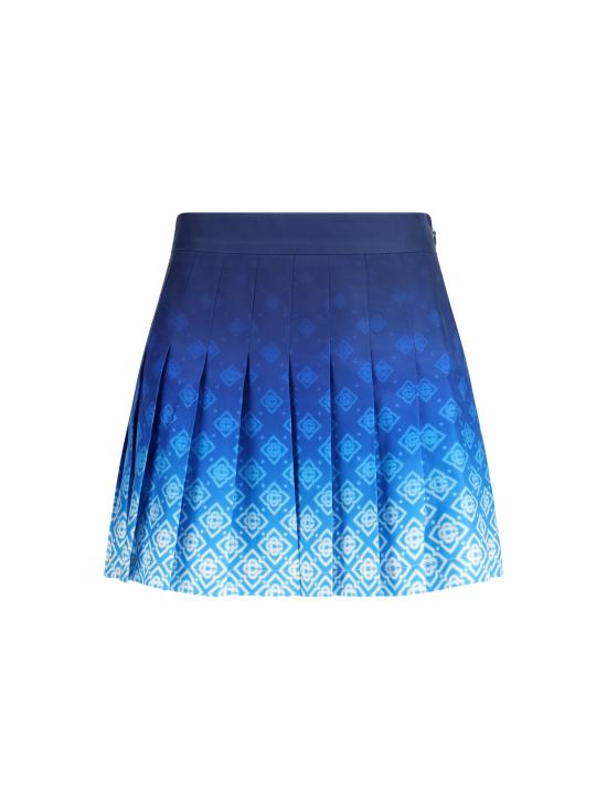 26SS 카사블랑카 숏 스커트 WSP26SK03201 ORCHIDMONO BLUE