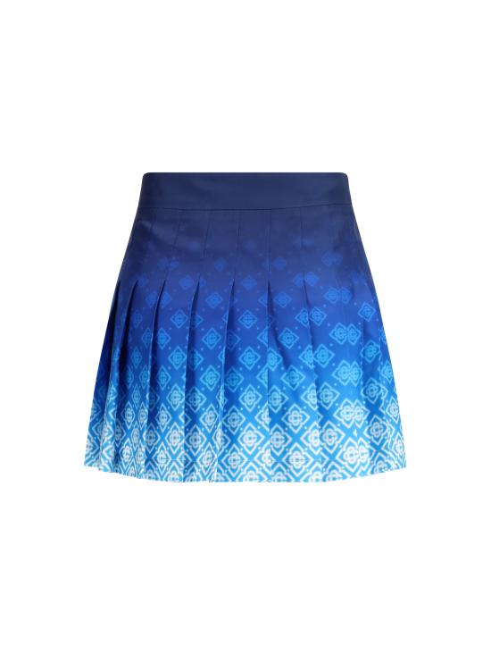 26SS 카사블랑카 숏 스커트 WSP26SK03201 ORCHIDMONO BLUE - CASABLANCA