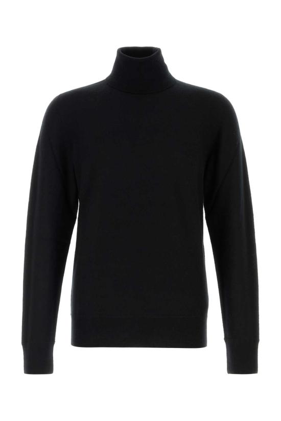 25FW 더로우 Bjorn 캐시미어 탑 1006Y212 BLK BLACK