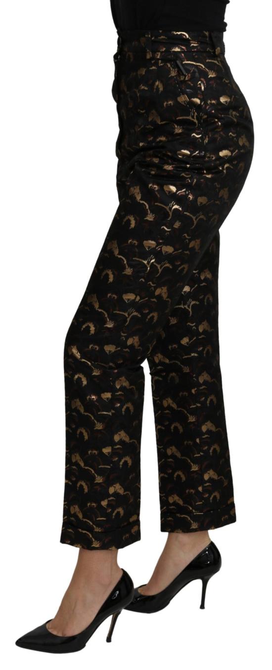  돌체앤가바나 스트레이트 팬츠 PAN71087 BLACK - DOLCE & GABBANA