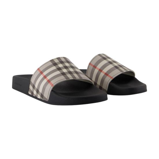 25FW 버버리 뮬/슬리퍼 CONFIG BURS24011 GRAY - BURBERRY