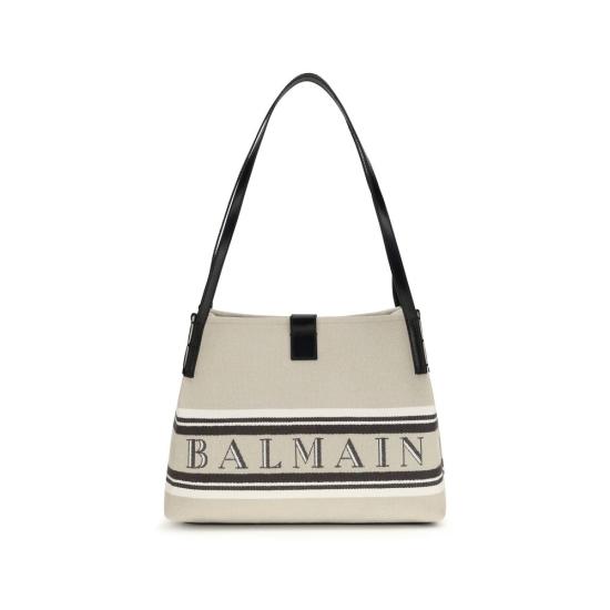 26SS 발망 숄더백 BAGN1FE033TJBRGXIBB BEIGE