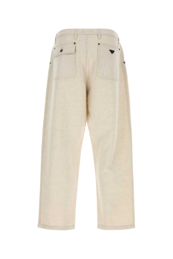 25FW 프라다 스트레이트 팬츠 GEP403SOOO14J2 F0ABR BEIGE - PRADA