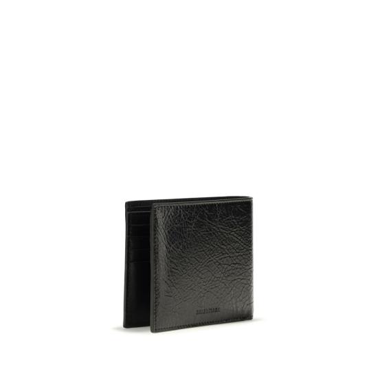 26FW 발렌시아가 남성지갑 BA8726672ABFY1000BB BLACK - BALENCIAGA
