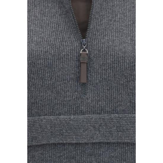 26FW 브루넬로 쿠치넬리 터틀넥 BRM12250004PC079BB GRAY - BRUNELLO CUCINELLI