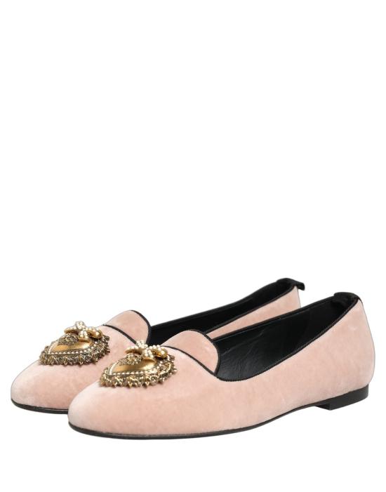  돌체앤가바나 플랫 슈즈 LA13465 PINK - DOLCE & GABBANA