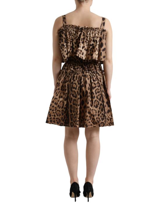  돌체앤가바나 미디 원피스 DR28942 BROWN - DOLCE & GABBANA