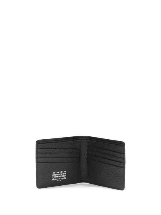26FW 마르지엘라 4스티치 반지갑 SA1UI0016P4455 T8013 BLACK - MAISON MARGIELA
