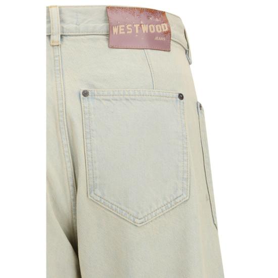 26SS 비비안웨스트우드 스트레이트 팬츠 VI2802003GW01C1B412BB BLUE - VIVIENNE WESTWOOD