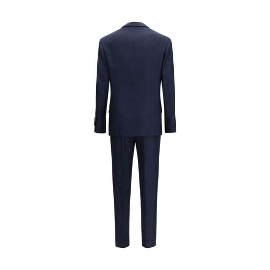 26SS 브루넬로 쿠치넬리 수트 세트 BRMZ403LDTH5C038BB BLUE - BRUNELLO CUCINELLI