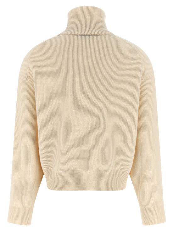 26FW 브루넬로 쿠치넬리 터틀넥 BR335364BM WHITE - BRUNELLO CUCINELLI