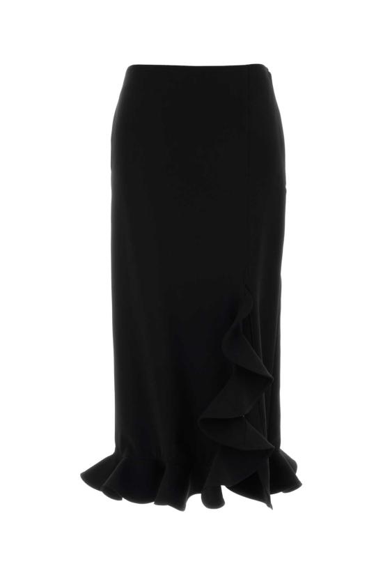 26FW 모스키노 롱 스커트 A01075524 555 BLACK