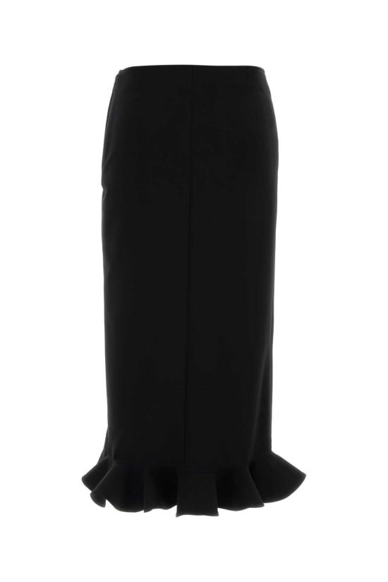 26FW 모스키노 롱 스커트 A01075524 555 BLACK - MOSCHINO