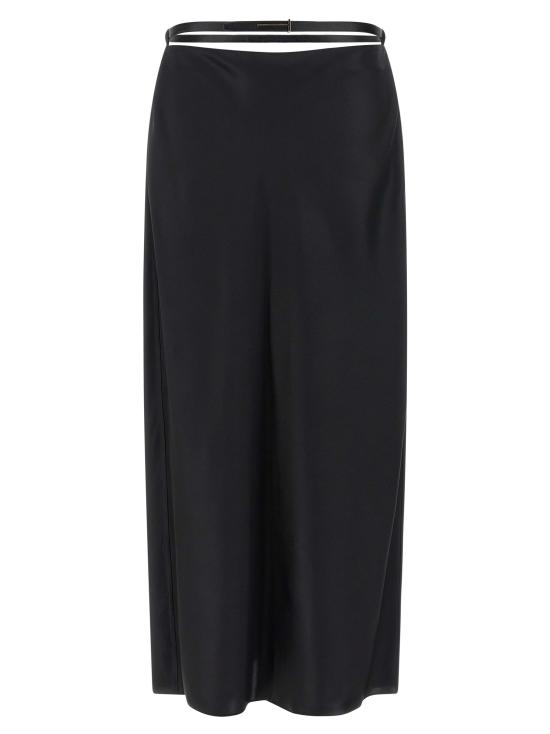 25FW 톰포드 롱 스커트 TO318820BM BLACK
