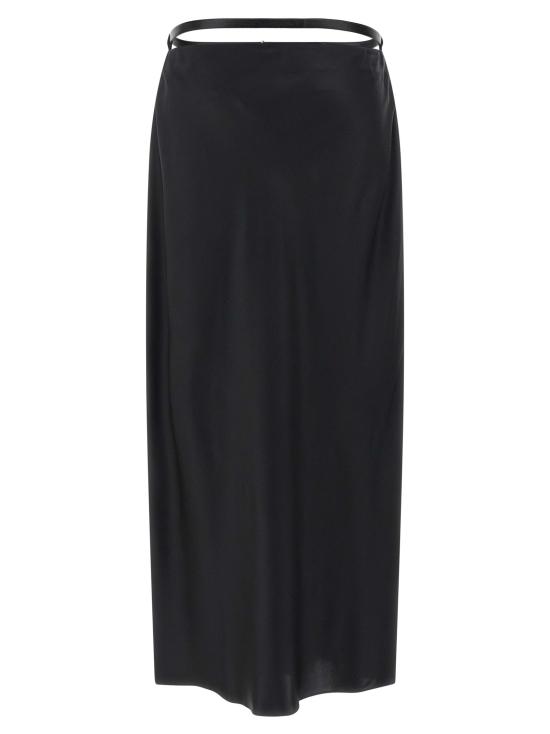 25FW 톰포드 롱 스커트 TO318820BM BLACK - TOMFORD