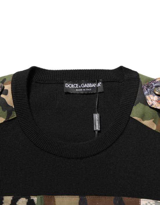  돌체앤가바나 긴팔 티셔츠 TSH86686 BLACK - DOLCE & GABBANA