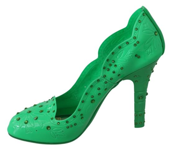  돌체앤가바나 힐/펌프스 LA7276 GREEN - DOLCE & GABBANA