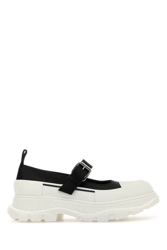 25FW 알렉산더 맥퀸 슬릭 메리 제인 839638WIAGY 1021 BLACK