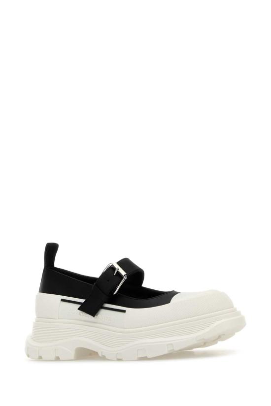 25FW 알렉산더 맥퀸 슬릭 메리 제인 839638WIAGY 1021 BLACK - ALEXANDER MCQUEEN