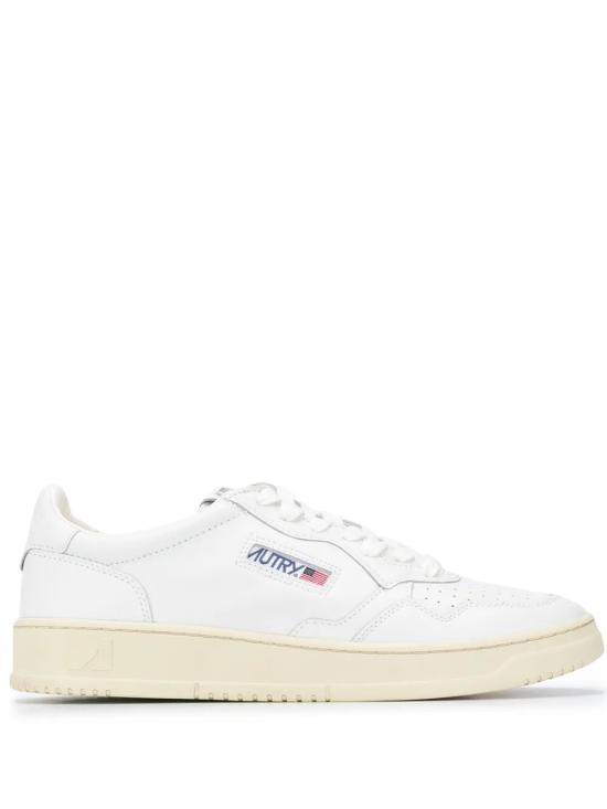 26FW 오트리 메달리스트 로우 스니커즈 AULMLL15 WHT