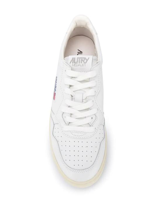 26FW 오트리 메달리스트 로우 스니커즈 AULMLL15 WHT - AUTRY
